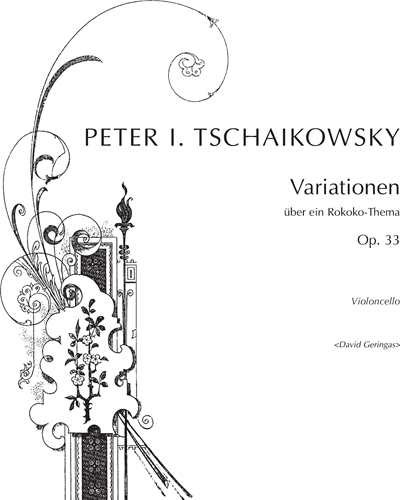 Variations on a Rococo Theme, op. 33 — 柴可夫斯基