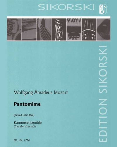 Pantomime, K. 446 — Wolfgang Amadeus Mozart