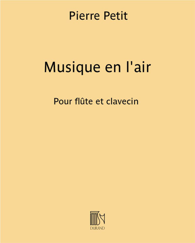 Musique en l'air — Pierre Petit