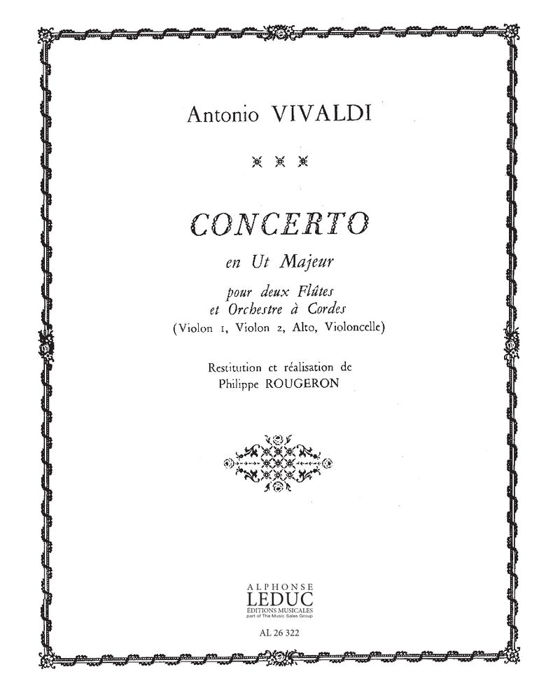 Concerto in C major — 维瓦尔第