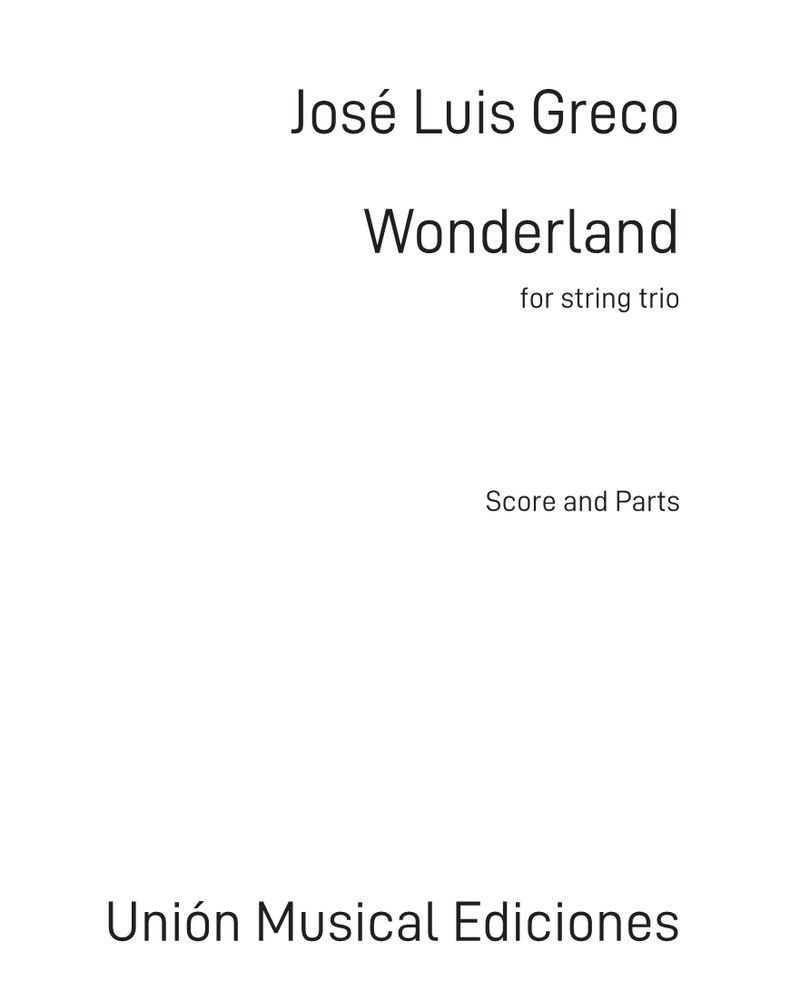 Wonderland — Jose-Luis Greco