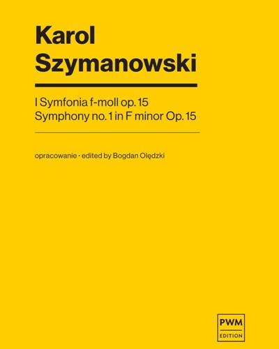 Symphony No. 1 in F minor, op. 15 — 希曼诺夫斯基