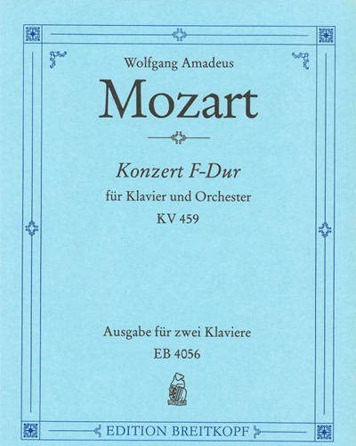 Piano Concerto No. 19 in F major, K. 459 — 莫扎特
