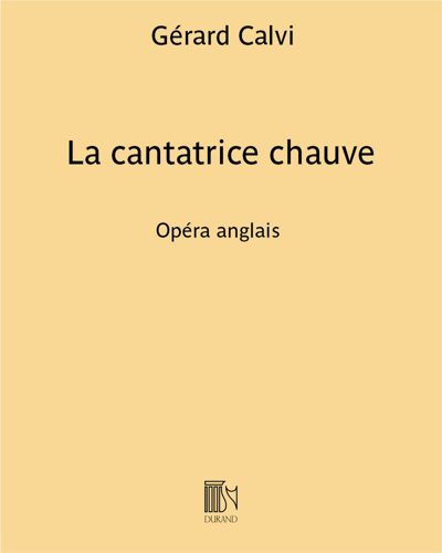The Bald Soprano — Gérard Calvi