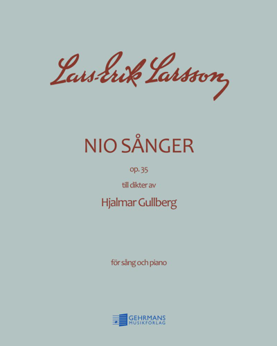 Nine Songs, op. 35 — Lars-Erik Larsson