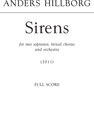 Sirens — Anders Hillborg