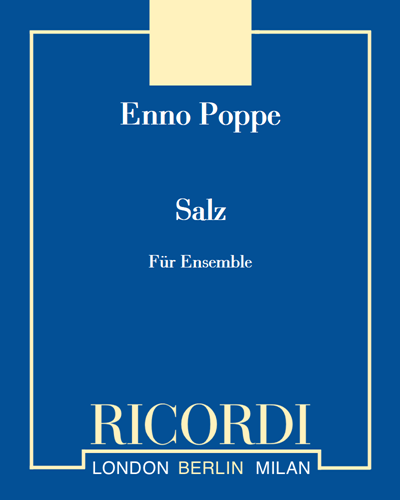 Salz — Enno Poppe
