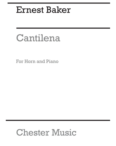 Cantilena — Ernest Baker