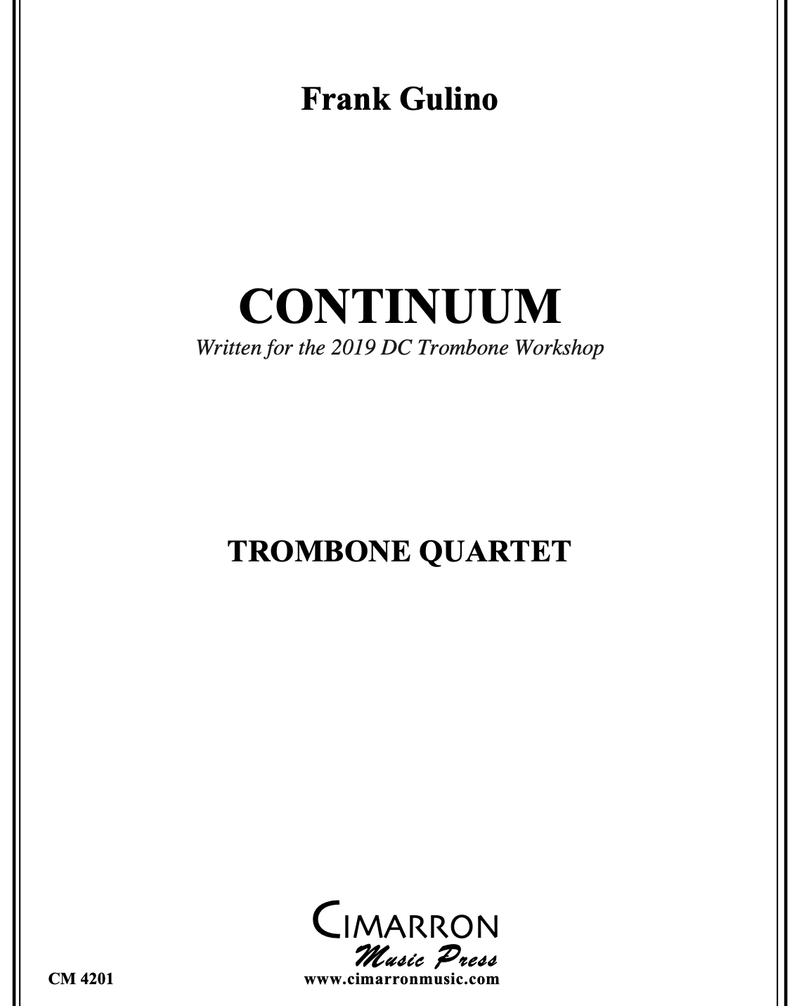 Continuum — Frank Gulino
