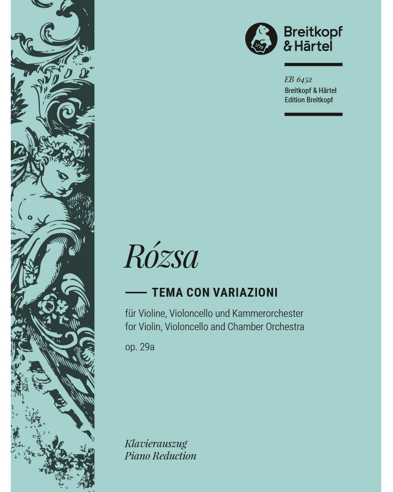 Tema con variazioni, op. 29a — 罗饶