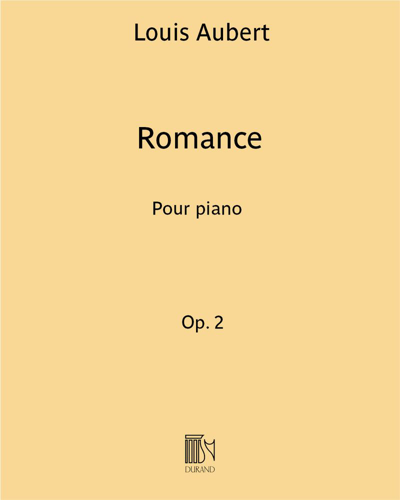 Romance, op. 2 — Louis Aubert