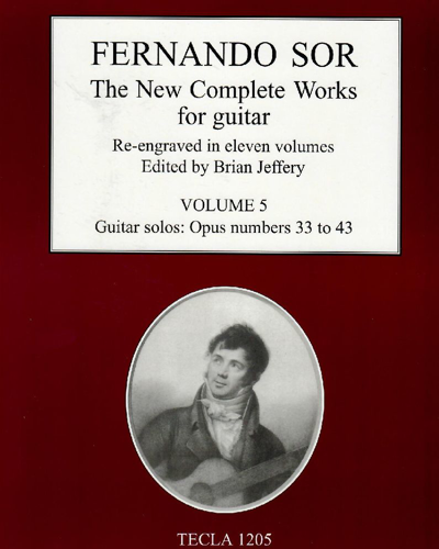 The New Complete Works for Guitar, Vol. 5 — 费尔南多·索尔