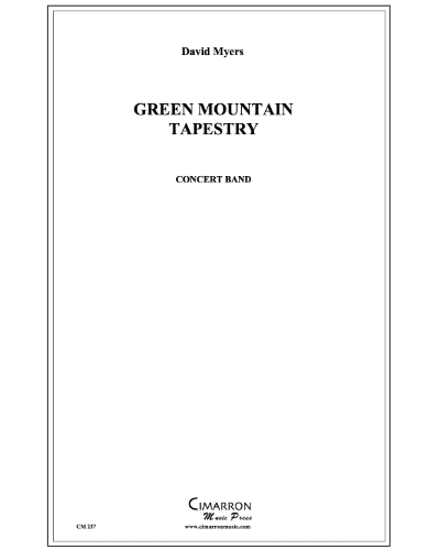 Green Mountain Tapestry — David Myers