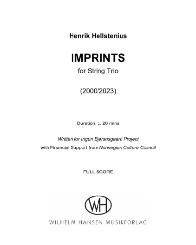Imprints — Henrik Hellstenius