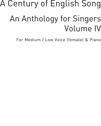 A Century of English Song, Vol. 4 — 合集