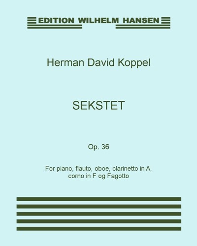 Sextet, op. 36 — Herman David Koppel