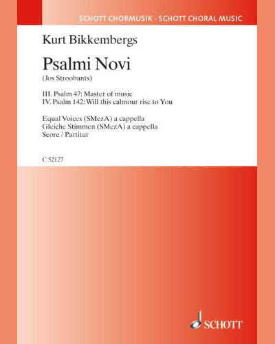 Psalmi novi No. 3 + 4 — Kurt Bikkembergs
