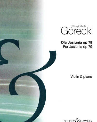Three Little Pieces, op. 79 — Henryk Mikołaj Górecki