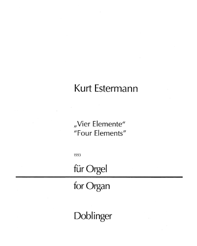Vier Elemente (1993) — Kurt Estermann
