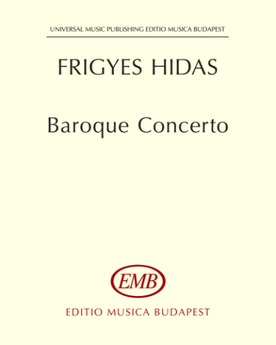 Baroque Concerto — Frigyes Hidas