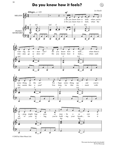 Do You Know How It Feels? (from 'Junior Songscape') — Lin Marsh