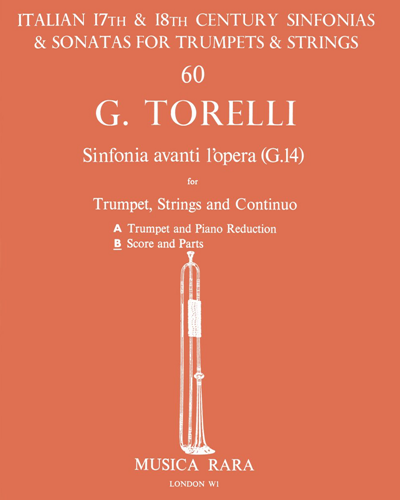 Sinfonia avanti l'opera (G. 14) — 托雷利
