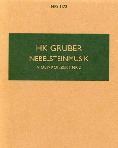 Violin Concerto No. 2 'Nebelsteinmusik' — Heinz Karl Gruber