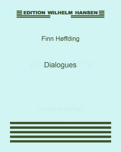 Dialogues, op. 10 — Finn Høffding