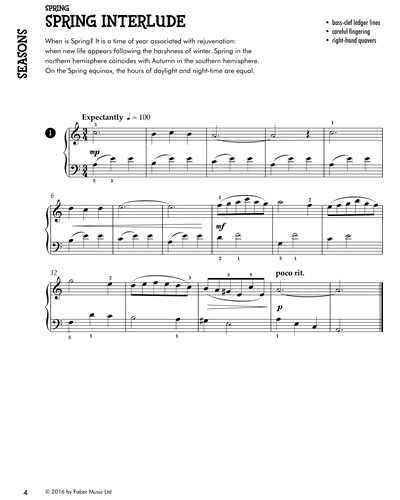 Spring interlude (from 'Easy Jazzin' About the Year') — Pam Wedgwood