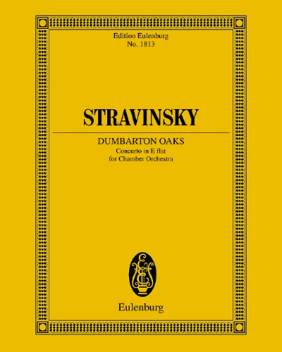 Concerto in E-flat 'Dumbarton Oaks' — 斯特拉文斯基