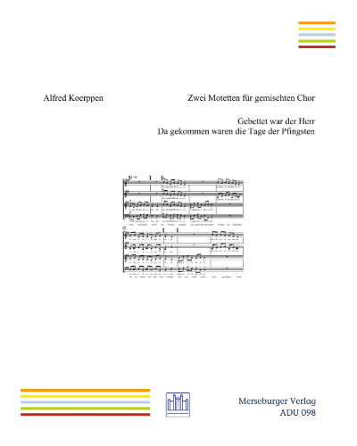 2 Motets — Alfred Koerppen