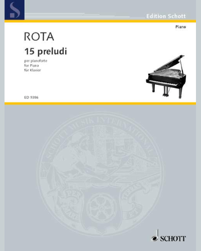 15 preludes — Nino Rota
