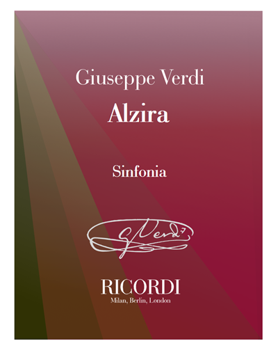 Alzira - Sinfonia — 威尔第
