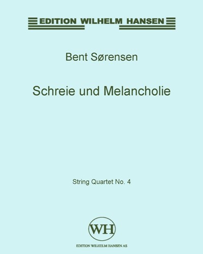 Schreie und Melancholie — Bent Sørensen