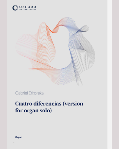 Cuatro diferencias (version for organ solo) — Gabriel Erkoreka