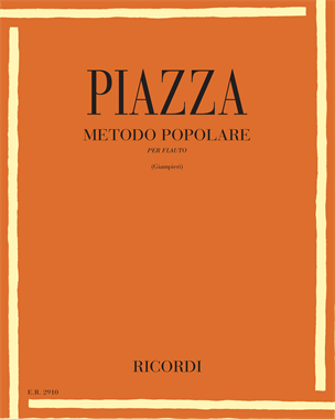 Popular Method for Flute — Italo Piazza