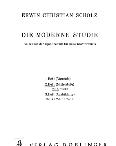 Modern Studies, Volume 2, Part A — Erwin Christian Scholz