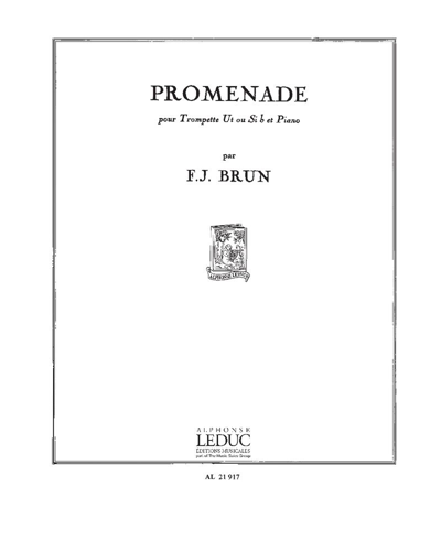 Promenade — François-Julien Brun