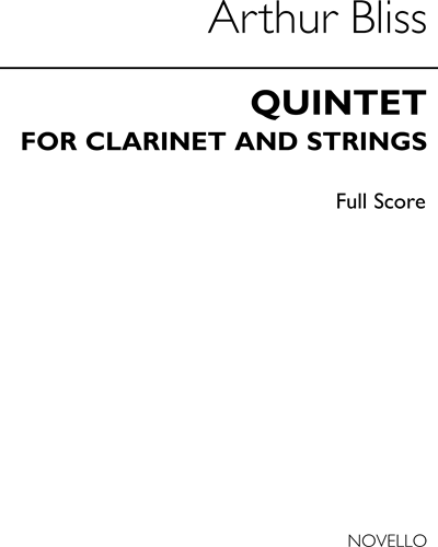 Quintet for Clarinet and Strings — Arthur Bliss