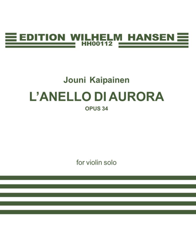 L'anello di Aurora, op. 34 — Jouni Kaipainen