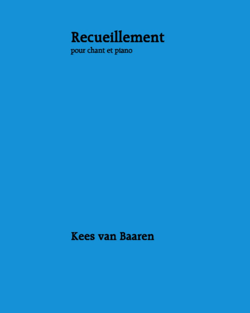 Recueillement — Kees van Baaren