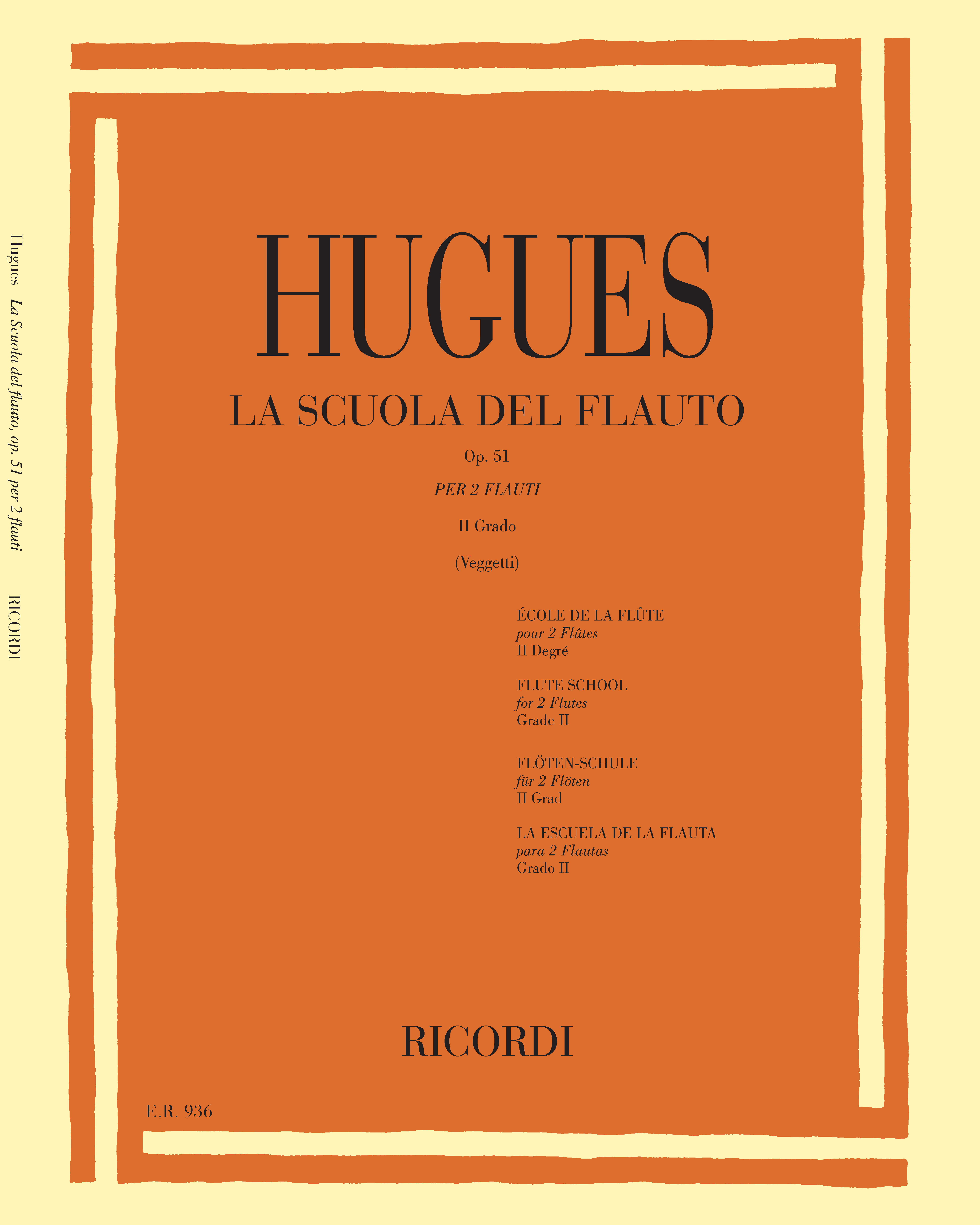 La scuola del flauto, op. 51 - II Grado — Louis Hughes