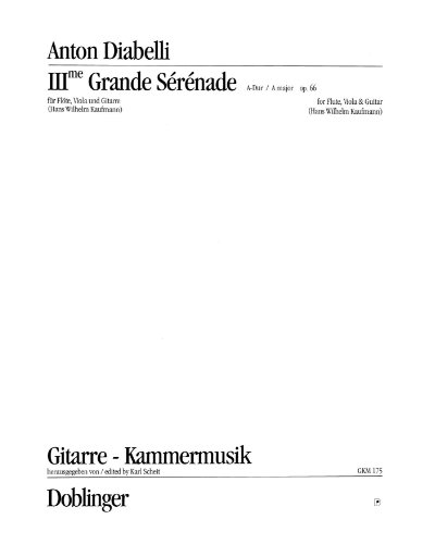 Grande Serenade in A major, op. 66 — 迪亚贝利
