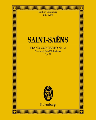 Concerto No. 2 in G minor, op. 22 — 圣-桑
