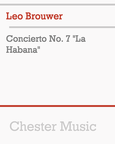 Concierto No. 7 'La Habana' — 莱奥·布劳威尔