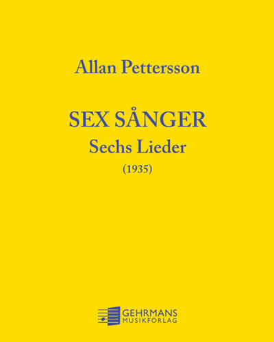 Six Songs — Allan Pettersson