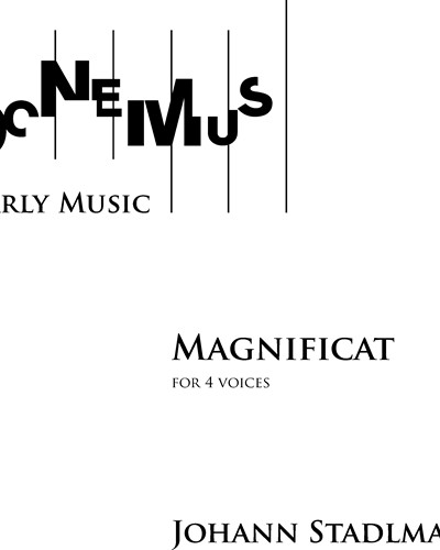 Magnificat — Johann Stadlmayr