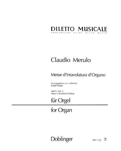 Messe d'Intavolatura d'Organo, Vol. 2 — Tarquinio Merula