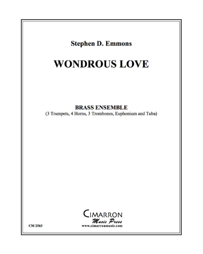 Wondrous Love — Stephen Emmons
