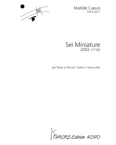 Sei Miniature — Matilde Capuis